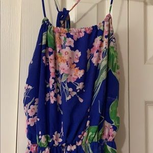 Maxi floral dress